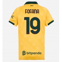 AC Milan Youssouf Fofana #19 Tretí Ženy futbalový dres 2025-26 Krátky Rukáv